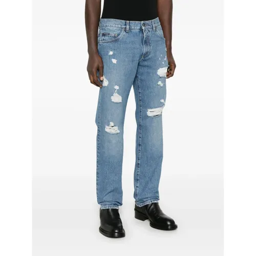 Jeans > Straight Jeans - - Dolce & Gabbana - Modalova