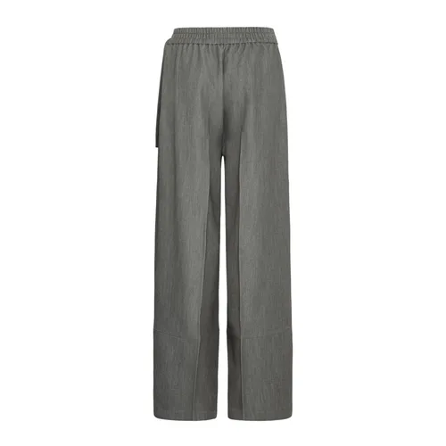 Trousers > Wide Trousers - - Ichi - Modalova
