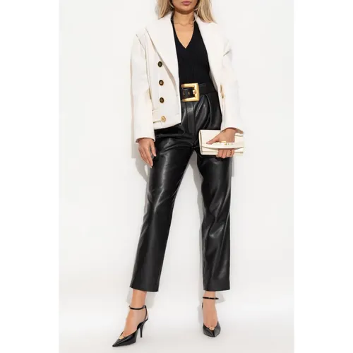 Trousers > Straight Trousers - - Balmain - Modalova
