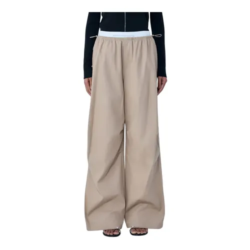 Trousers > Wide Trousers - - Alexander Wang - Modalova