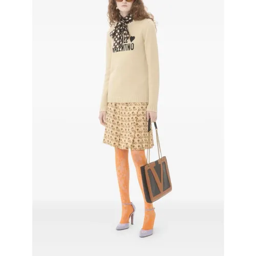 Knitwear > Round-neck Knitwear - - Valentino Garavani - Modalova