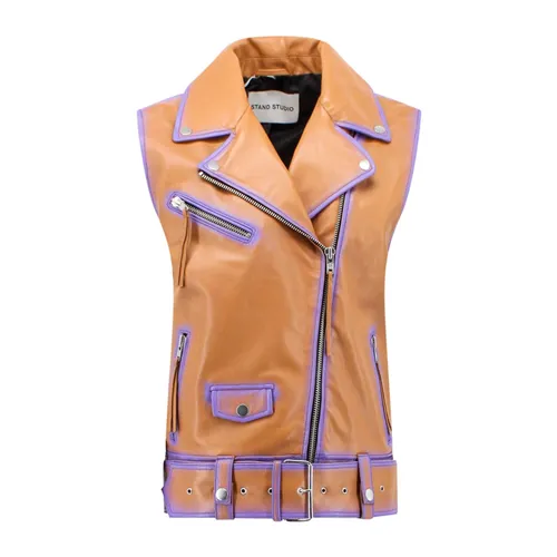 Jackets > Vests - - Stand Studio - Modalova