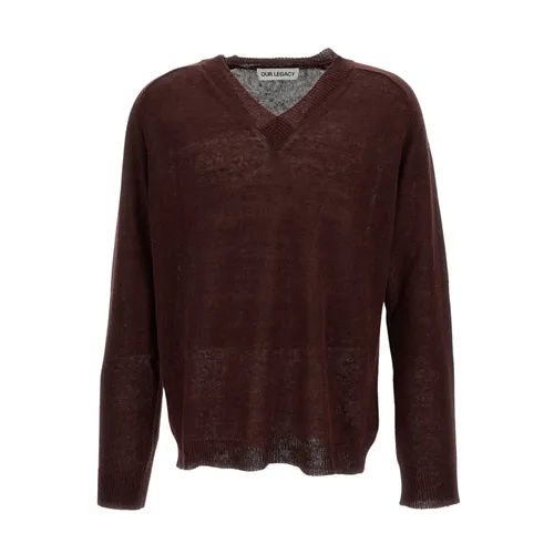 Knitwear > V-neck Knitwear - - Our Legacy - Modalova