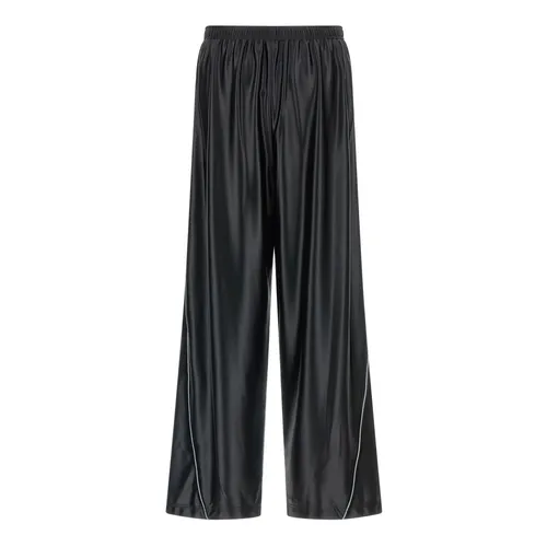 Trousers > Wide Trousers - - T by Alexander Wang - Modalova