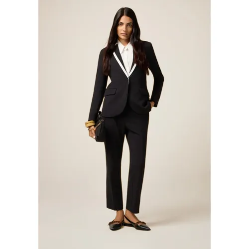 Trousers > Straight Trousers - - Oltre - Modalova
