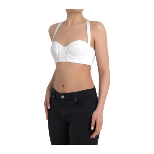 Tops > Sleeveless Tops - - Versace - Modalova