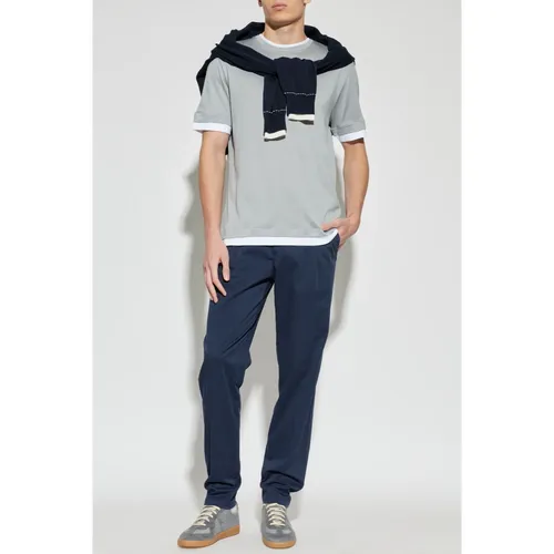 Eleventy - Tops > T-Shirts - Gray - Eleventy - Modalova