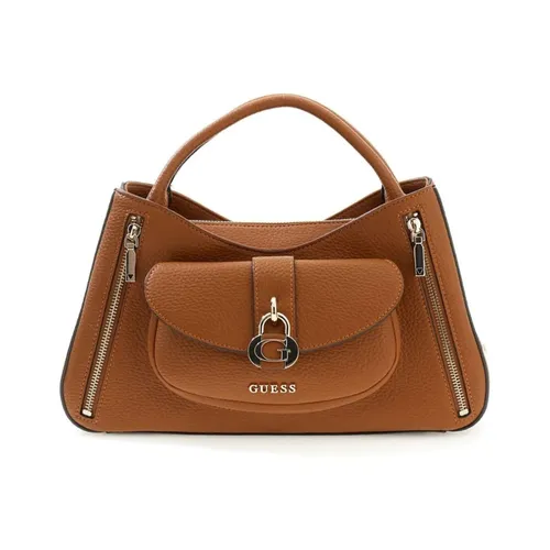 Guess - Bags > Handbags - Brown - Guess - Modalova