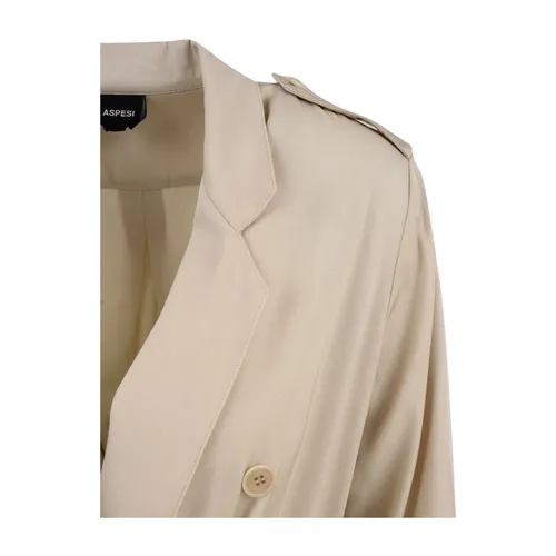 Coats > Belted Coats - - Aspesi - Modalova