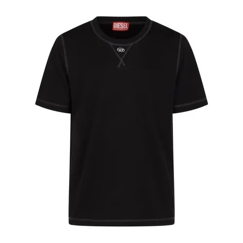 Diesel - Tops > T-Shirts - Black - Diesel - Modalova