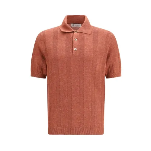 Tops > Polo Shirts - - Brunello Cucinelli - Modalova