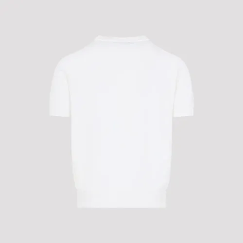 Canali - Tops > T-Shirts - White - Canali - Modalova
