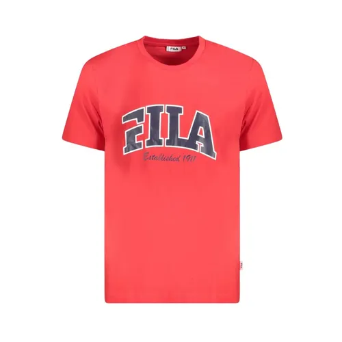 Fila - Tops > T-Shirts - Red - Fila - Modalova