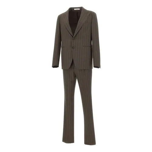 Suits > Suit Sets > Single Breasted Suits - - Tagliatore - Modalova