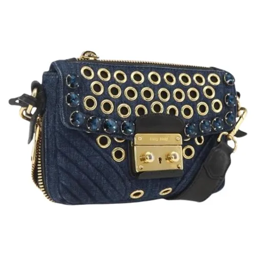 Pre-owned > Pre-owned Bags > Pre-owned Cross Body Bags - - Miu Miu Pre-owned - Modalova