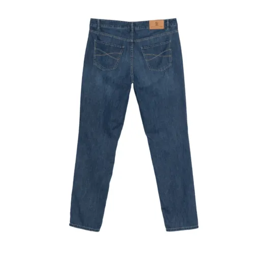 Jeans > Straight Jeans - - Brunello Cucinelli - Modalova