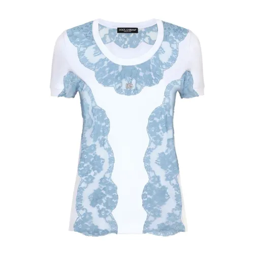 Tops > T-Shirts - - Dolce & Gabbana - Modalova