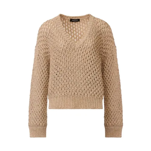 Knitwear > V-neck Knitwear - - Fabiana Filippi - Modalova