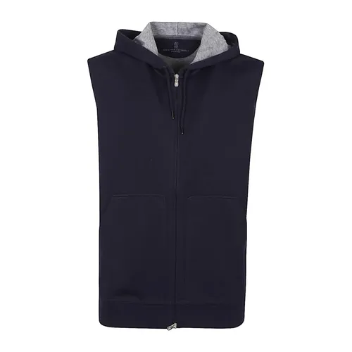 Jackets > Vests - - Brunello Cucinelli - Modalova