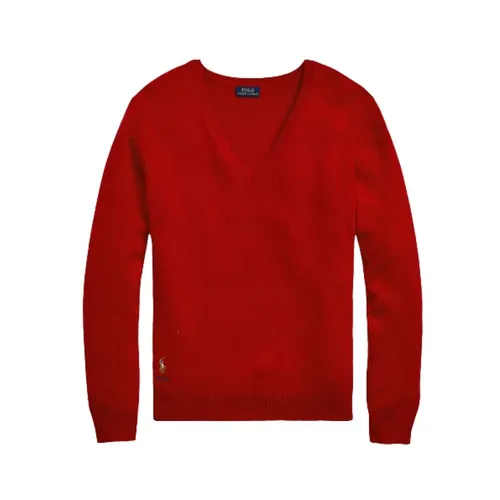 Knitwear > V-neck Knitwear - - Polo Ralph Lauren - Modalova