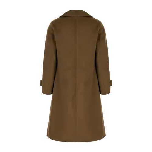 Coats > Double-Breasted Coats - - The Dynamis Studio - Modalova
