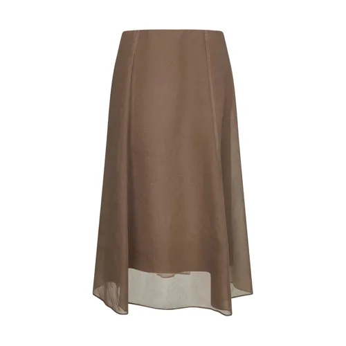 Skirts > Midi Skirts - - Brunello Cucinelli - Modalova