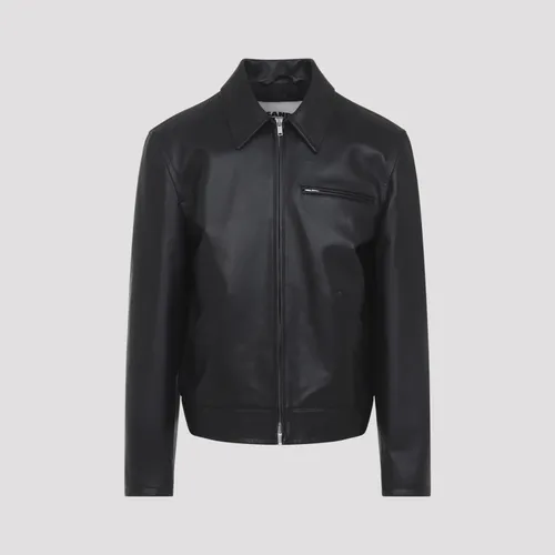 Jackets > Leather Jackets - - Jil Sander - Modalova