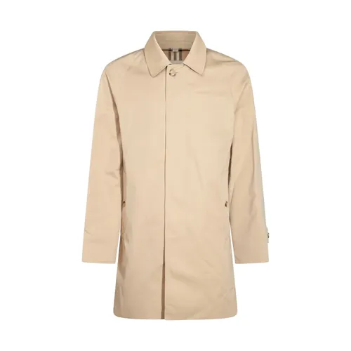 Burberry - Coats > Parkas - Beige - Burberry - Modalova