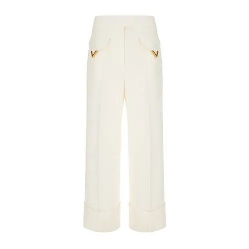 Trousers > Wide Trousers - - Valentino Garavani - Modalova