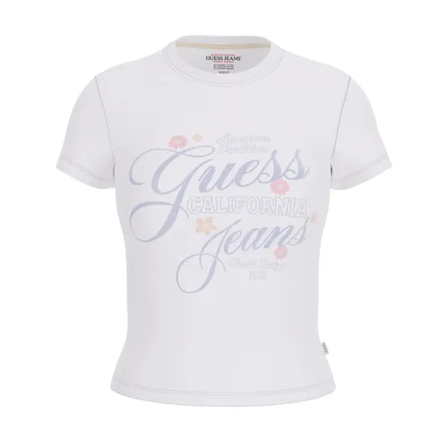Guess - Tops > T-Shirts - White - Guess - Modalova