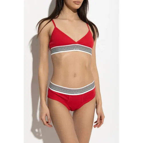 Versace - Underwear > Bras - Red - Versace - Modalova