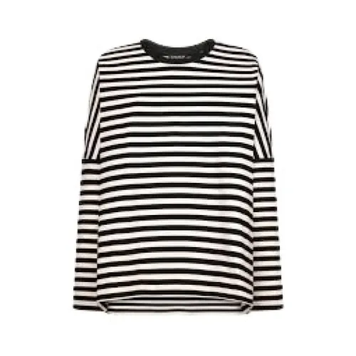 Dondup - Tops > T-Shirts - Black - Dondup - Modalova