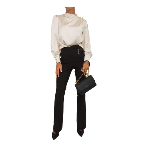Trousers > Wide Trousers - - Fracomina - Modalova