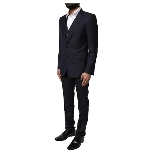 Suits > Suit Sets > Single Breasted Suits - - Dolce & Gabbana - Modalova