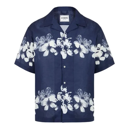Shirts > Short Sleeve Shirts - - Iceberg - Modalova