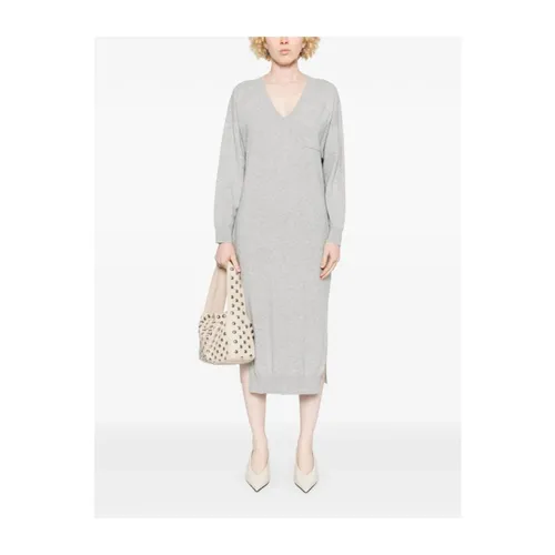 Dresses > Day Dresses > Knitted Dresses - - Lorena Antoniazzi - Modalova
