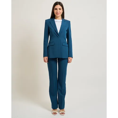 Trousers > Straight Trousers - - Patrizia Pepe - Modalova