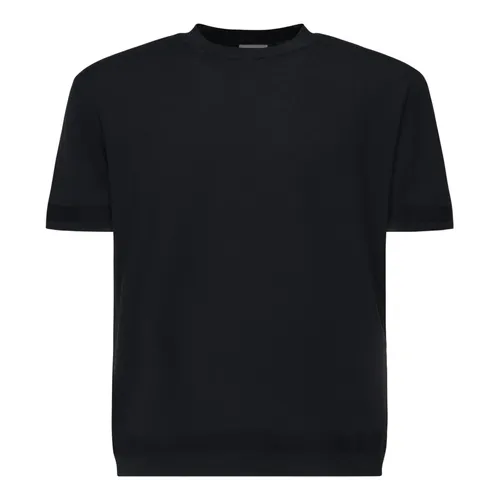 Moncler - Tops > T-Shirts - Blue - Moncler - Modalova