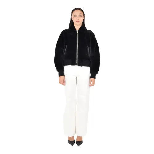 Jackets > Faux Fur & Shearling Jackets - - Max Mara - Modalova