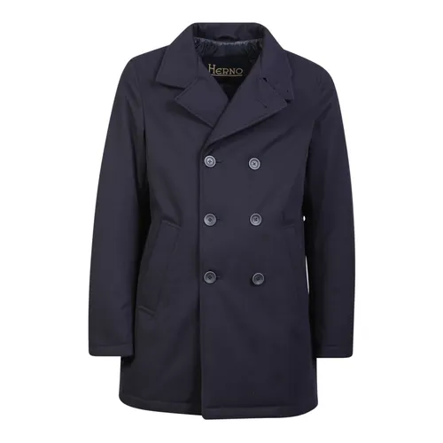 Coats > Double-Breasted Coats - - Herno - Modalova
