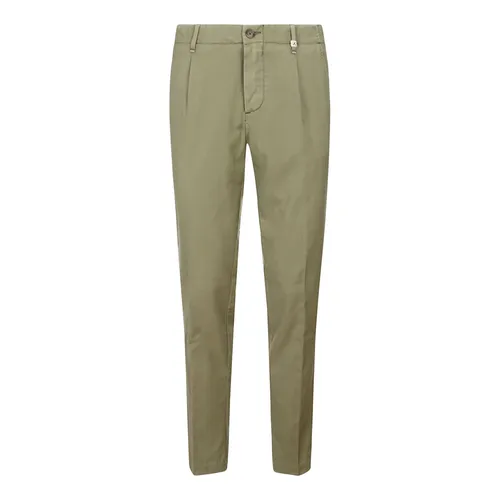 Myths - Trousers > Chinos - Green - Myths - Modalova