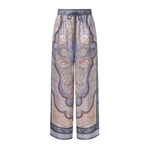 Trousers > Wide Trousers - - Zimmermann - Modalova