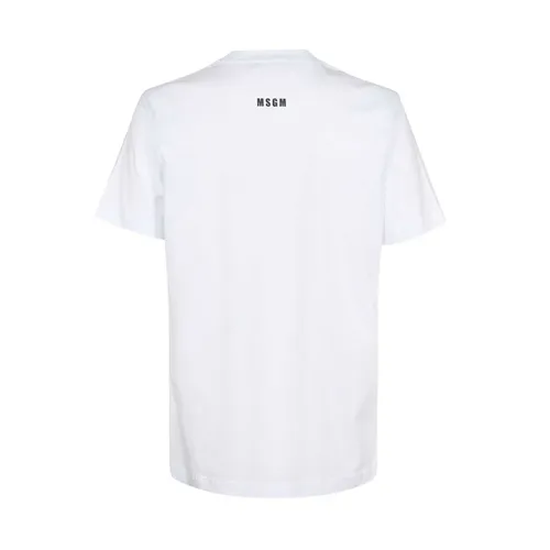 Msgm - Tops > T-Shirts - White - Msgm - Modalova