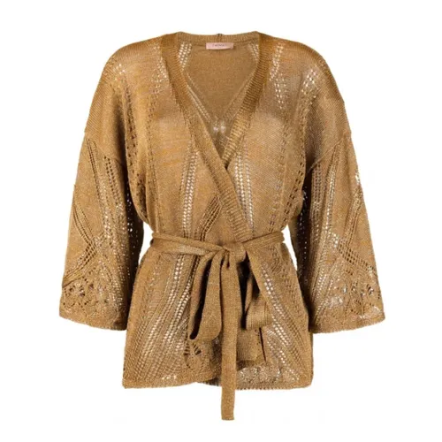 Knitwear > Cardigans - - Twinset - Modalova