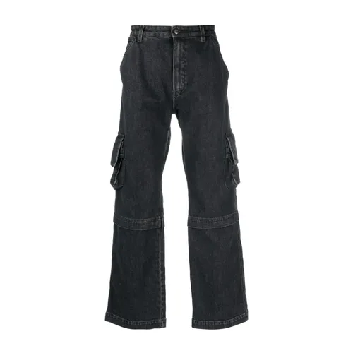 HTC - Jeans > Wide Jeans - Black - HTC - Modalova