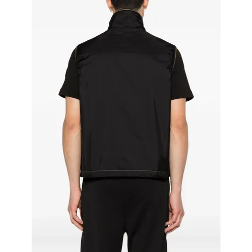Moncler - Jackets > Vests - Black - Moncler - Modalova