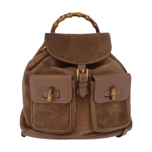 Pre-owned > Pre-owned Bags > Pre-owned Backpacks - - Gucci Vintage - Modalova