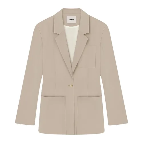 Aeron - Jackets > Blazers - Gray - Aeron - Modalova