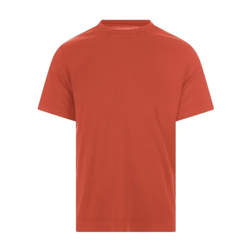 Fedeli - Tops > T-Shirts - Orange - Fedeli - Modalova