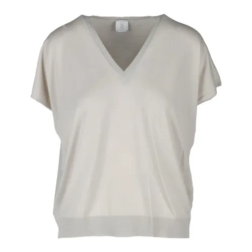 Knitwear > V-neck Knitwear - - Eleventy - Modalova